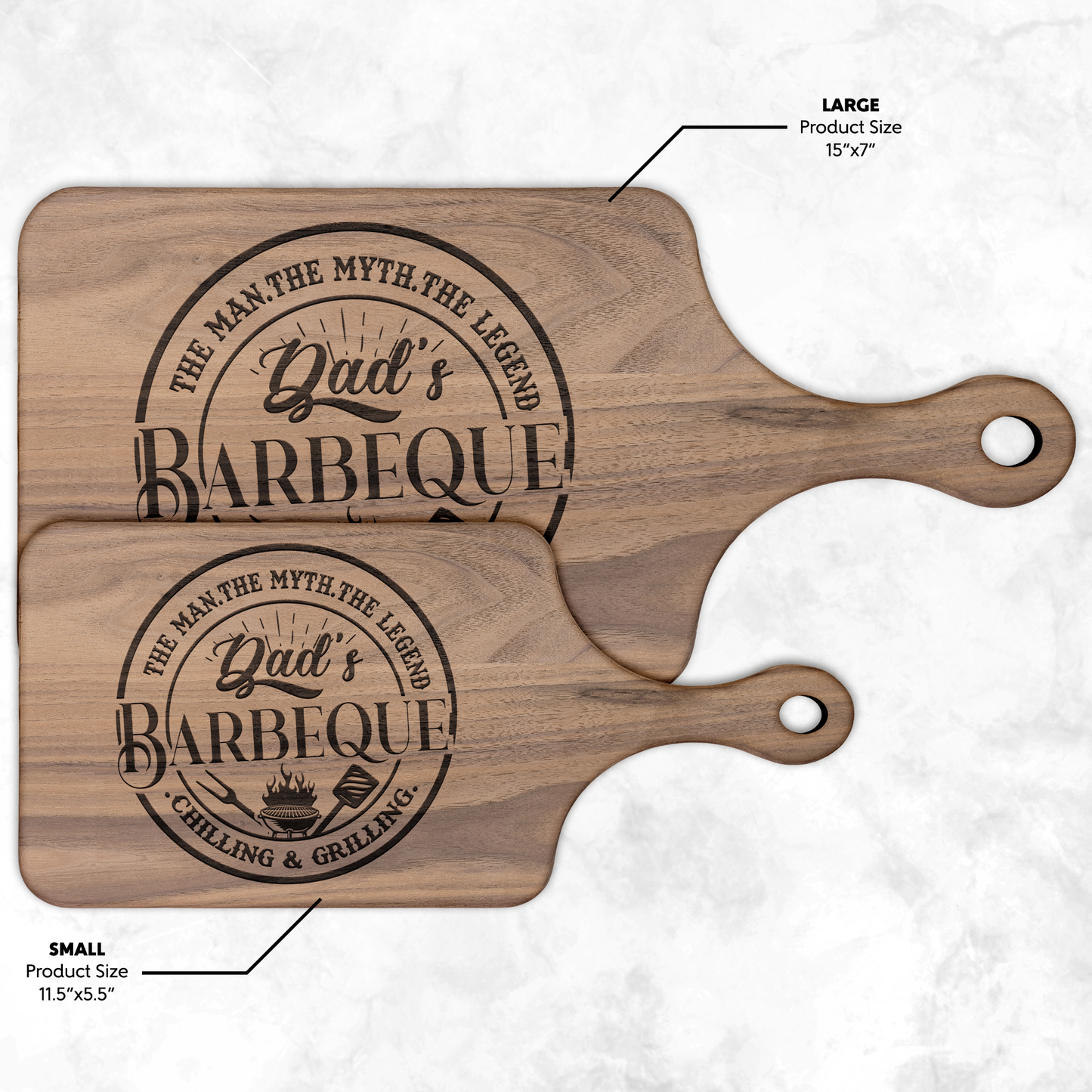 Dads_Barbeque_Paddle_Cutting_Board_Dark_Handle_H_Size_Options_Mockup.png