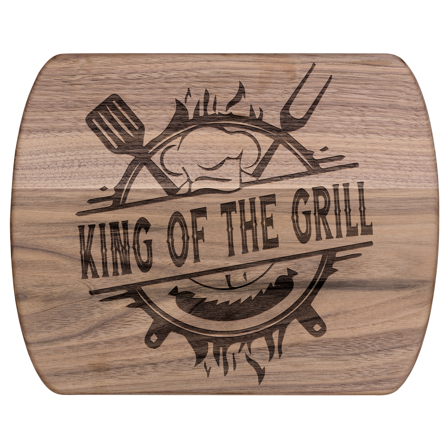 King_of_the_Grill_Oval_Cutting_Board_Dark_H_Main_Mockup.png