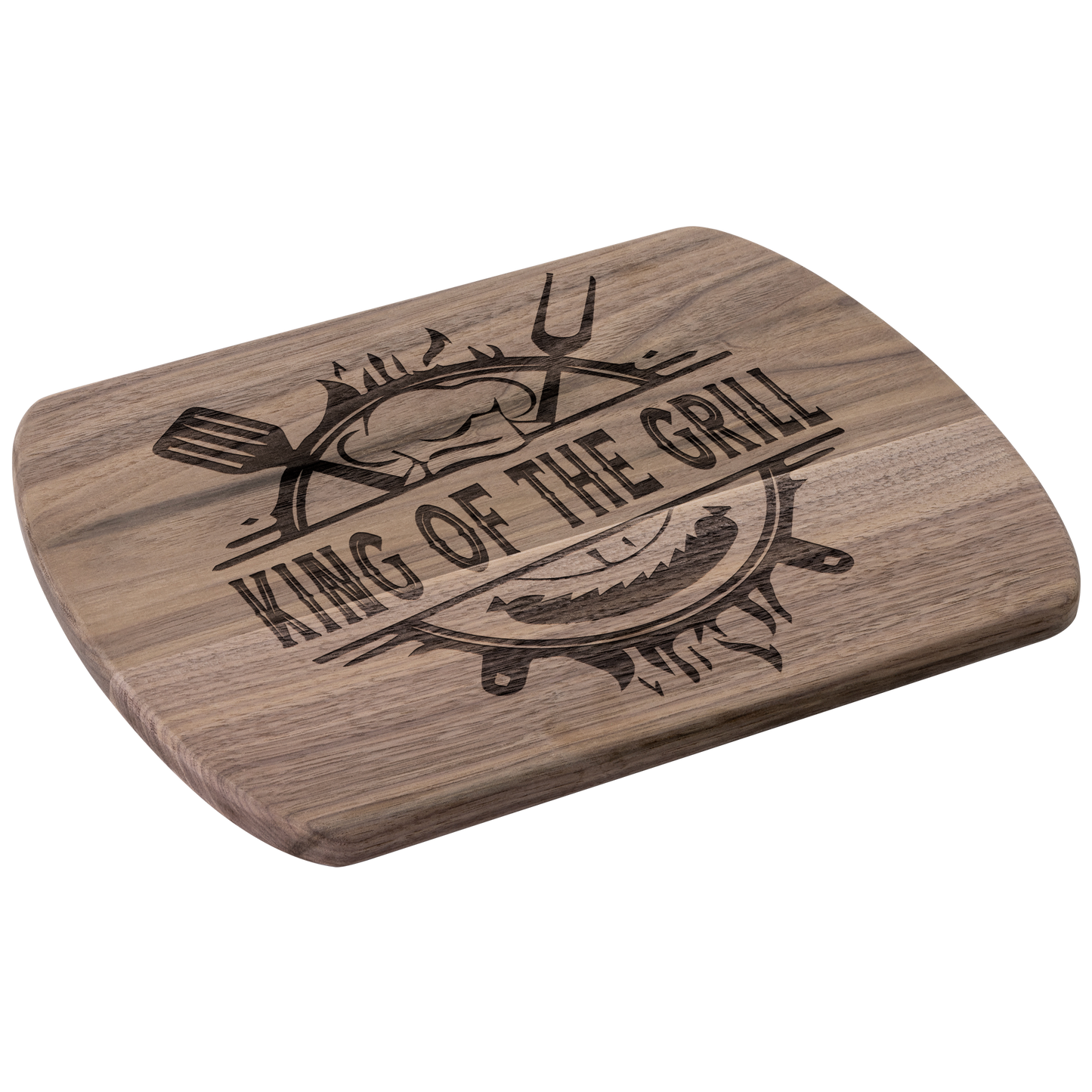 King_of_the_Grill_Oval_Cutting_Board_Dark_Rounded_H_Angle_Mockup.png